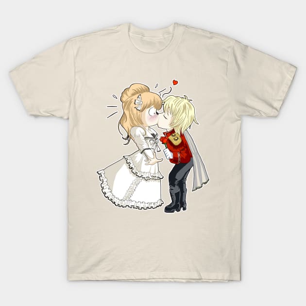 Prince and Princess T-Shirt by Reenave